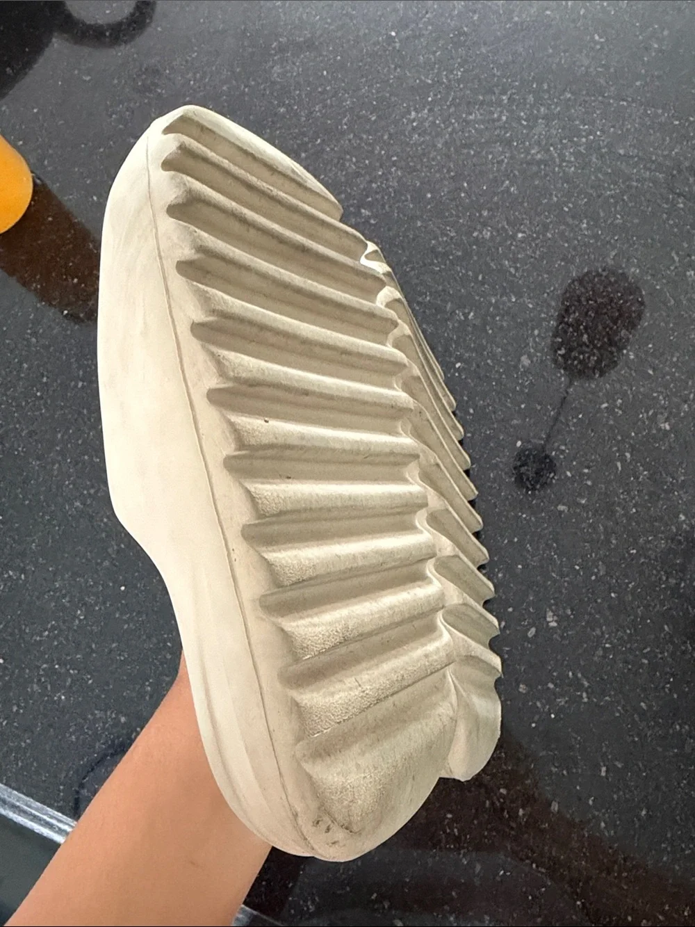 Yeezy adidas Neutral Beige Comfort Slide Sandals